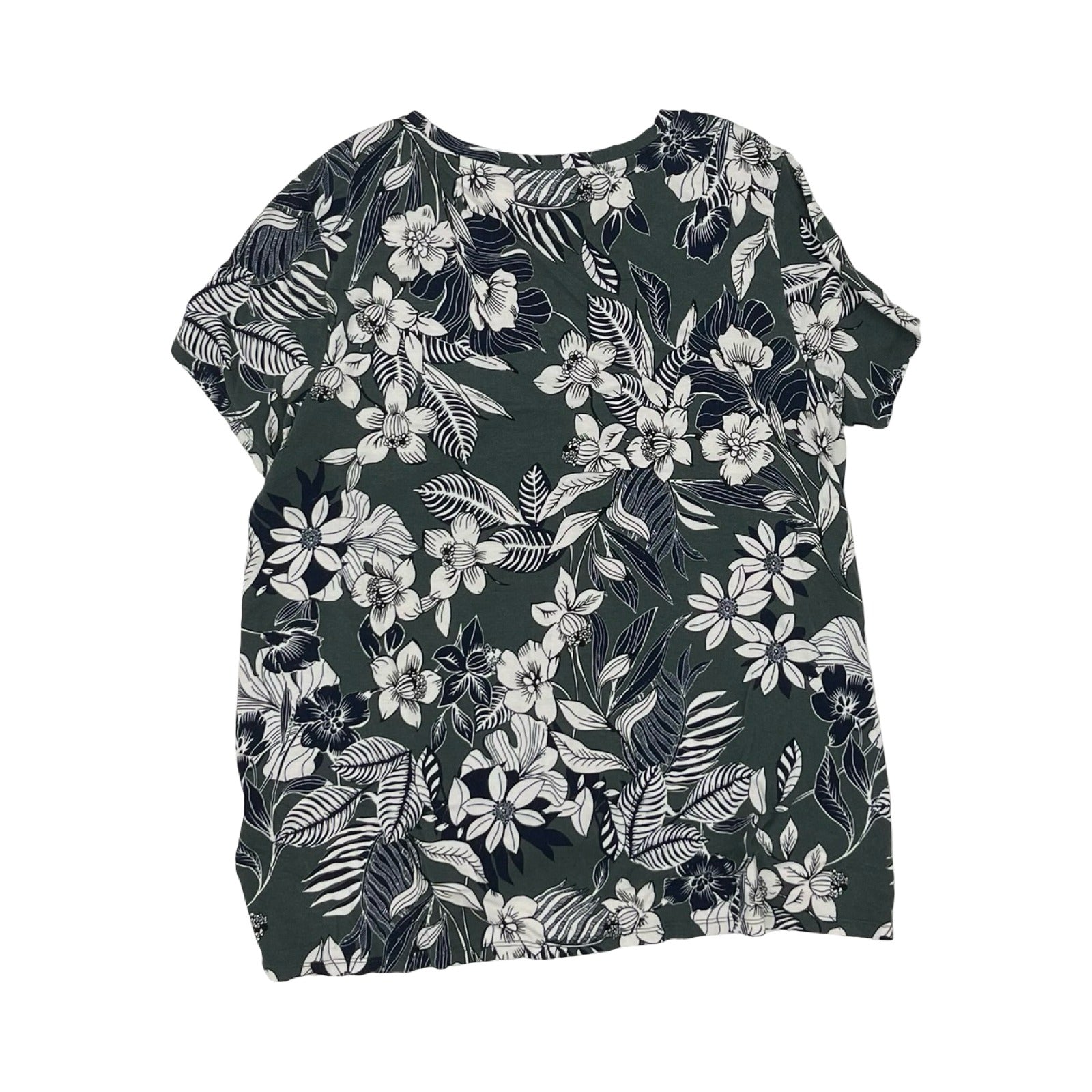 Top Ss By Westport In Floral Print, Size:L