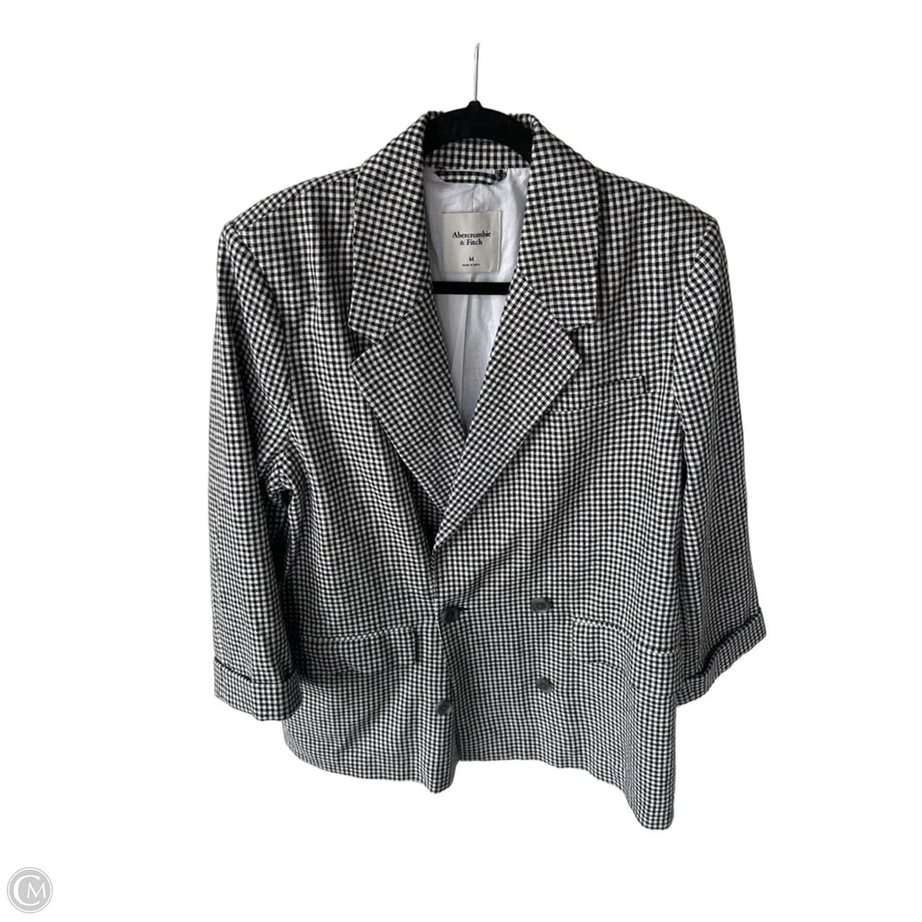 Blazer By Abercrombie And Fitch In Black & White, Size: M