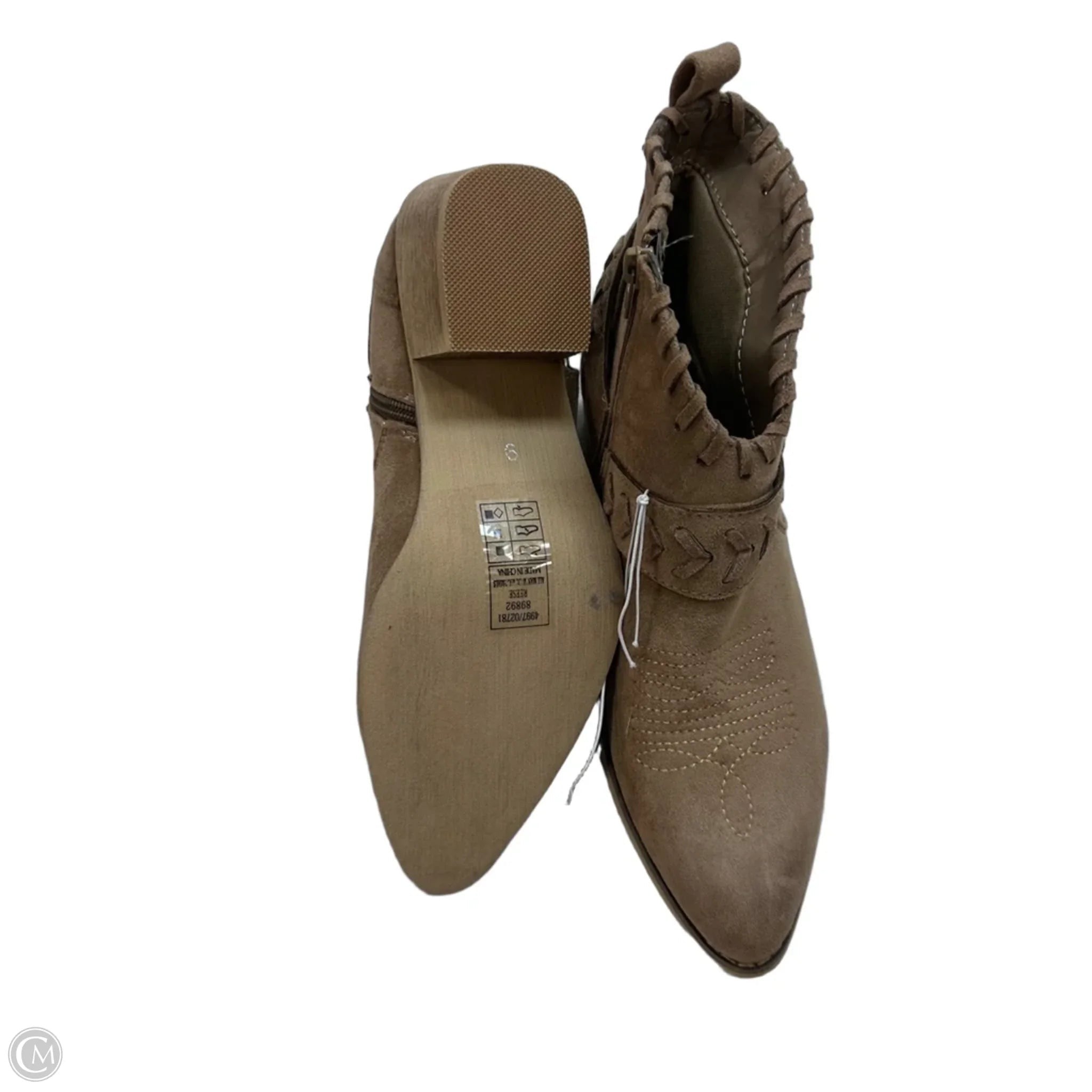 Boots Western By Cmf In Tan, Size: 9