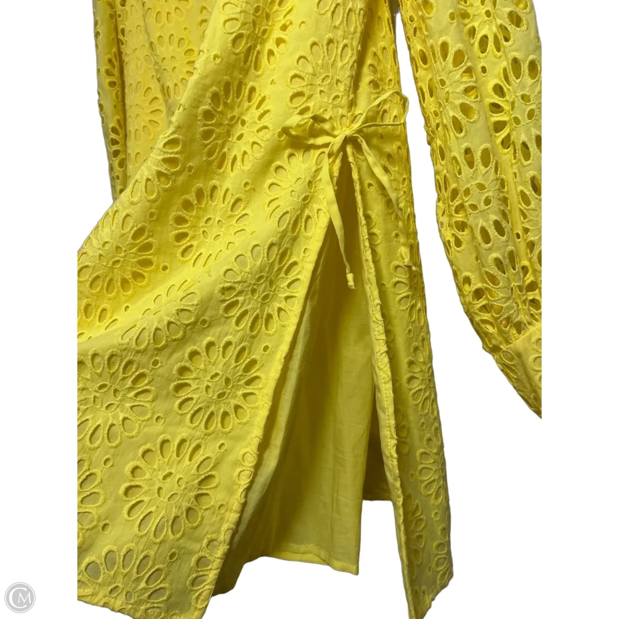 Dress Designer By Lilly Pulitzer In Yellow, Size: 12