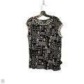 Top Sleeveless By Investments In Black & White, Size: M