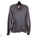 Athletic Top Long Sleeve Collar By Athleta In Purple, Size: L
