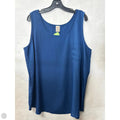 Tank Top By Faded Glory In Blue, Size: 2x