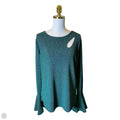 Top Long Sleeve By Ashley Stewart In Green, Size: 16