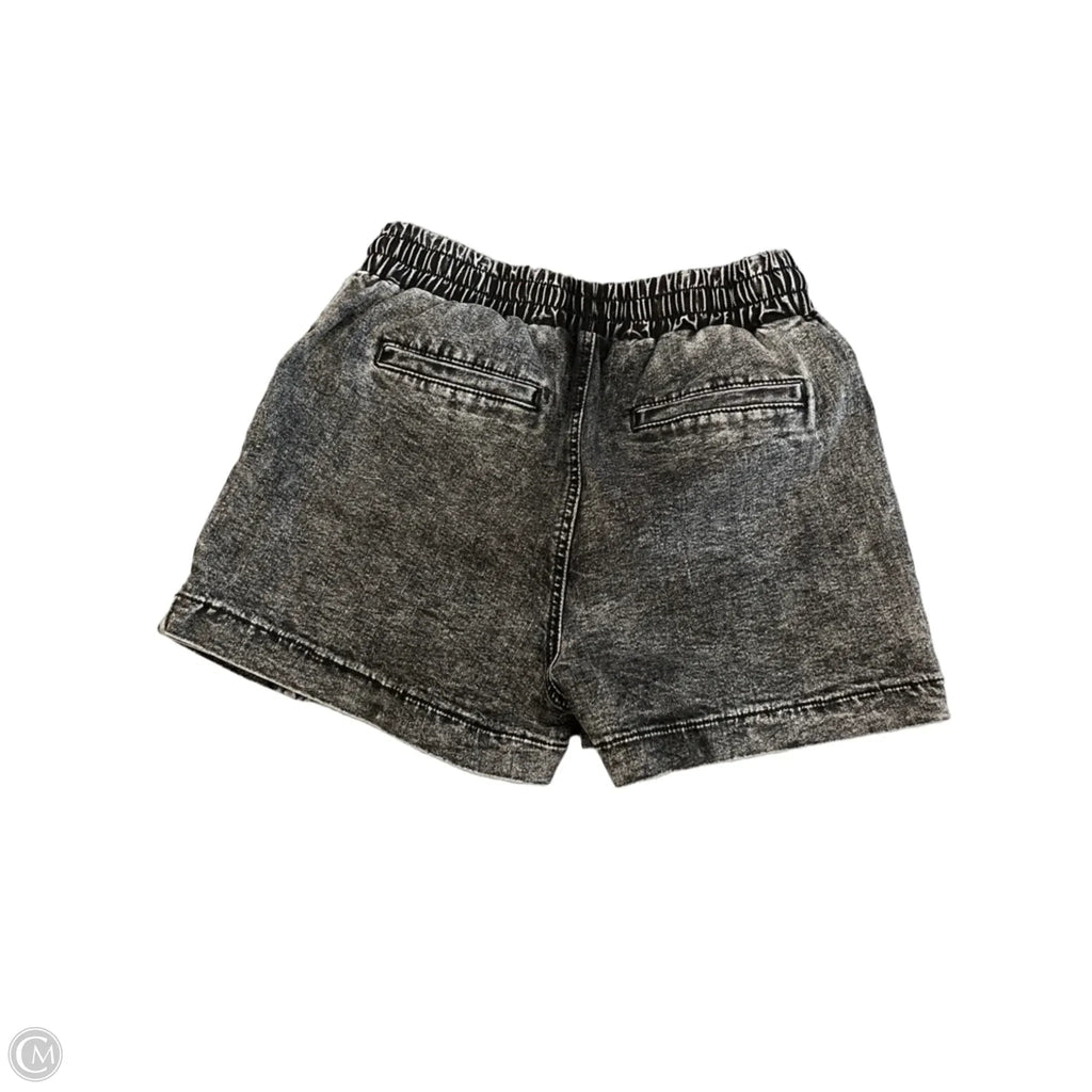 Skort By Clothes Mentor In Black Denim, Size: S