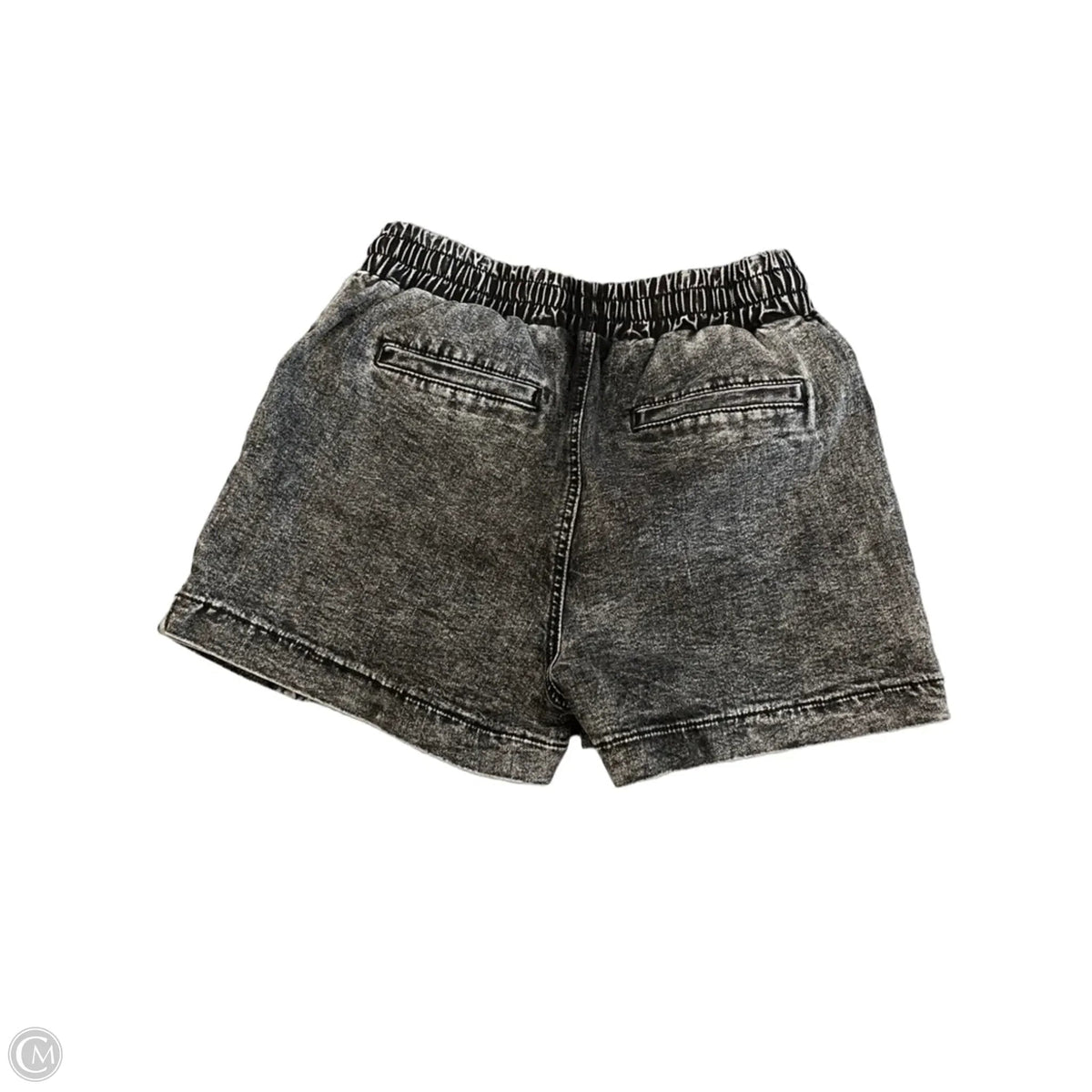 Skort By Clothes Mentor In Black Denim, Size: S
