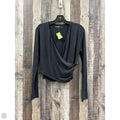 Top Long Sleeve By Abercrombie And Fitch In Black, Size: L