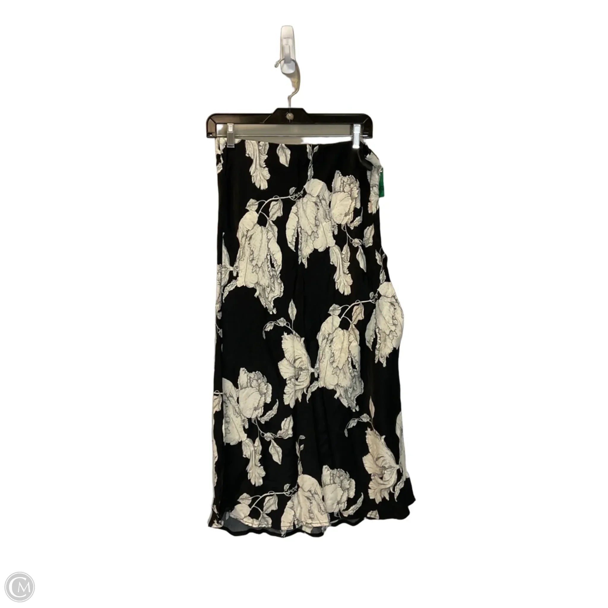 Skirt Maxi By H&m In Black, Size: M
