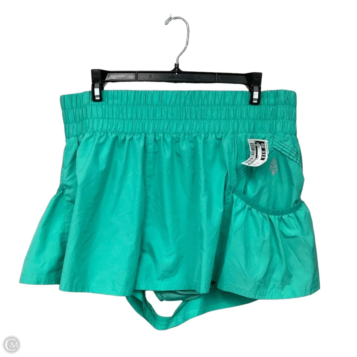 Athletic Shorts By Free People In Teal, Size: Xl