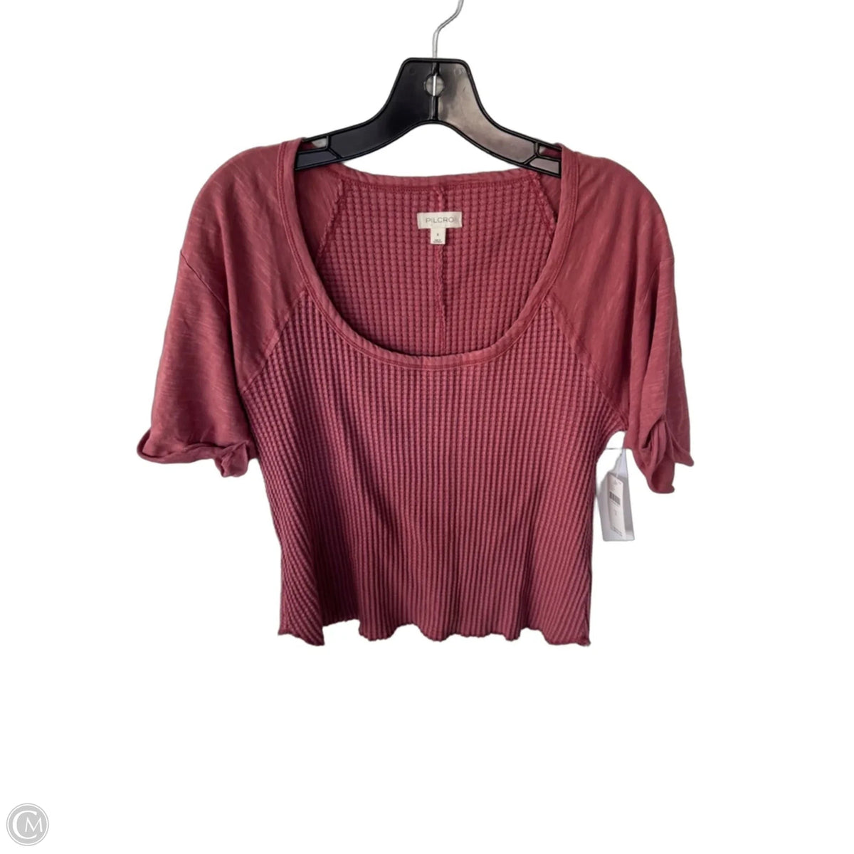 Top Short Sleeve By Pilcro In Pink, Size: S