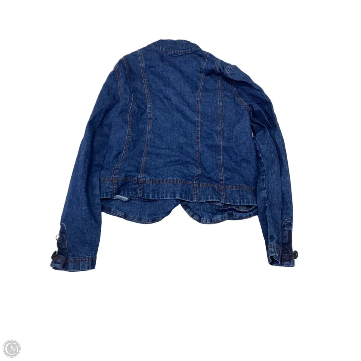 Jacket Denim By Parallel Skies In Blue Denim, Size: Xl