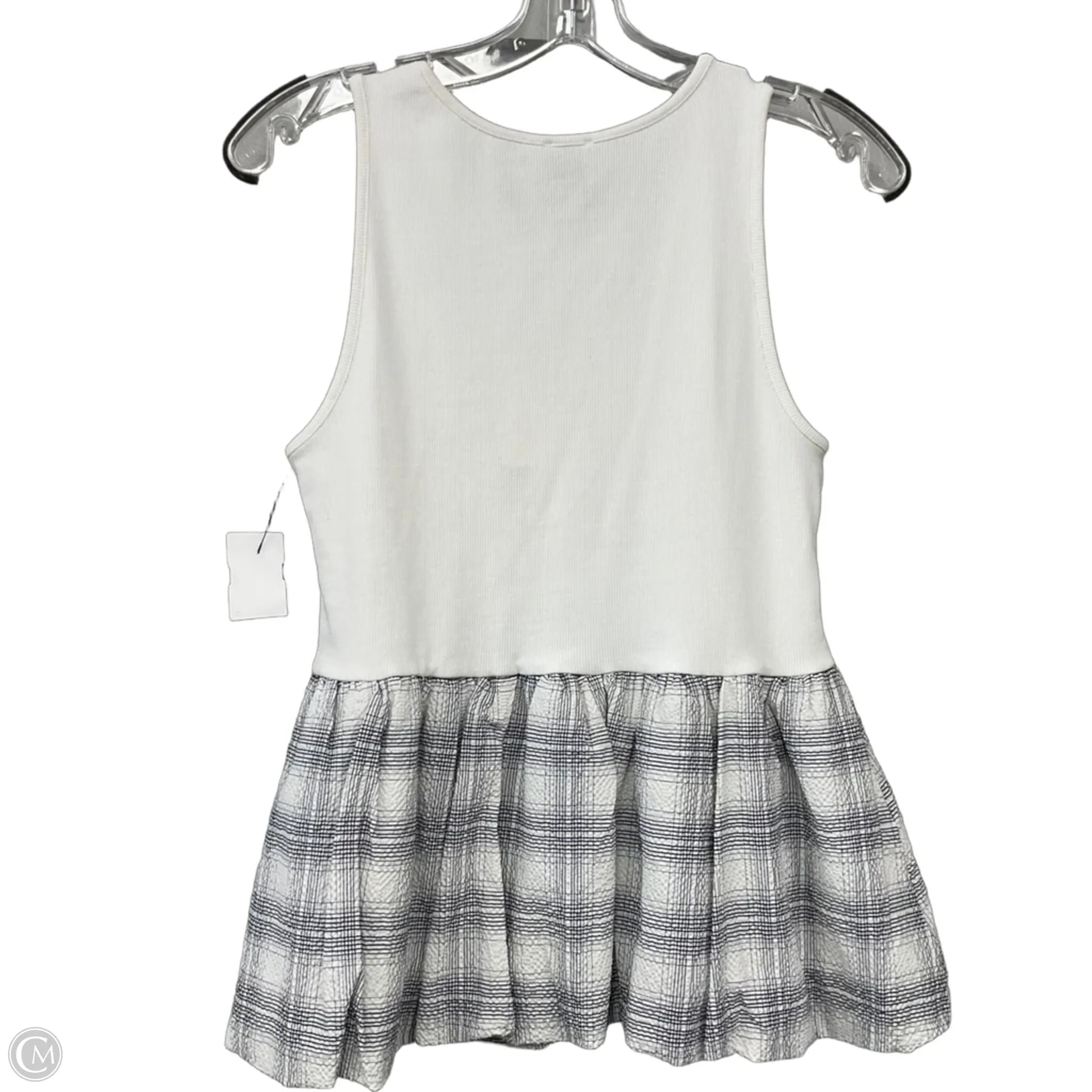Top Sleeveless By Maeve In White, Size: M