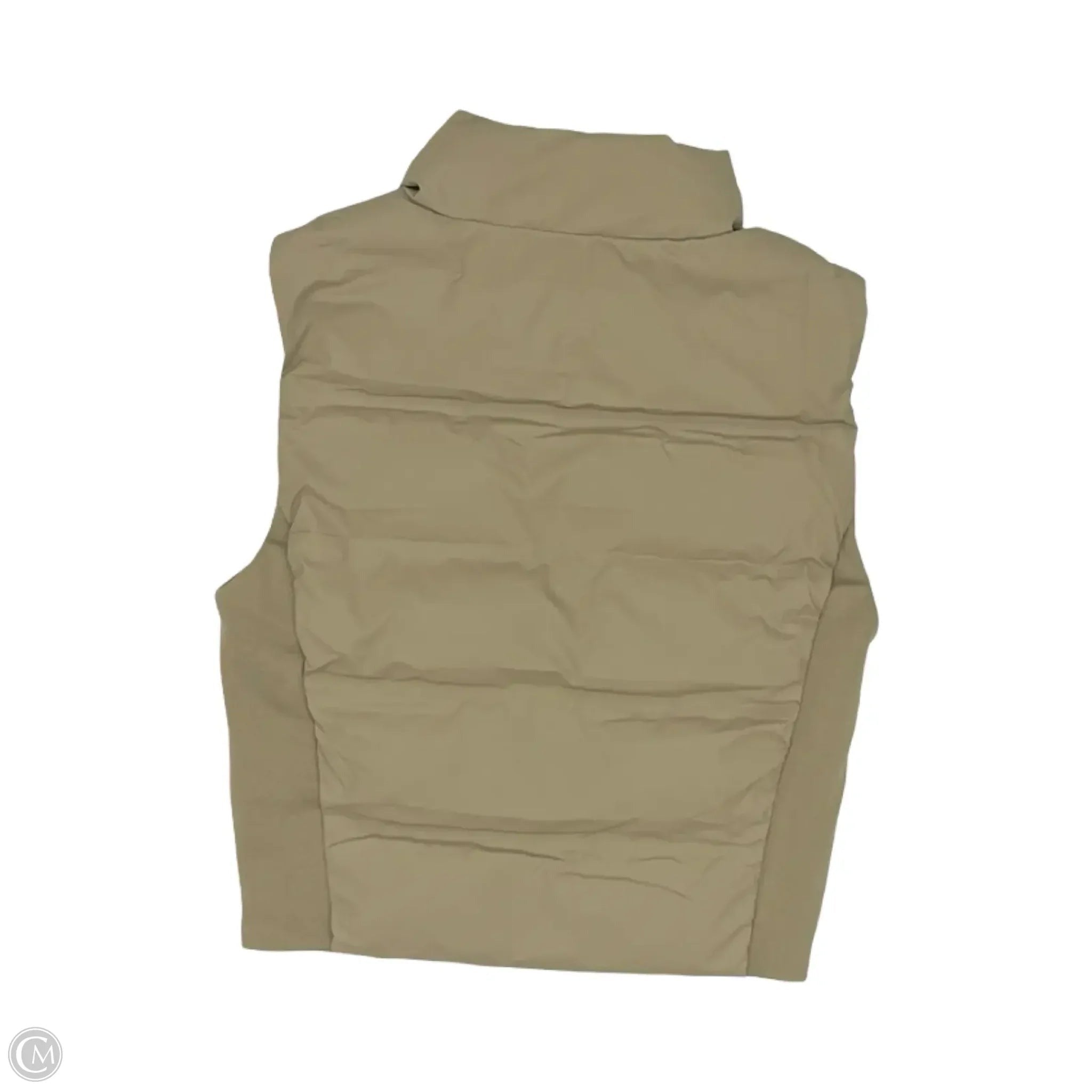 Vest Puffer & Quilted By Love Tree In Tan, Size: S