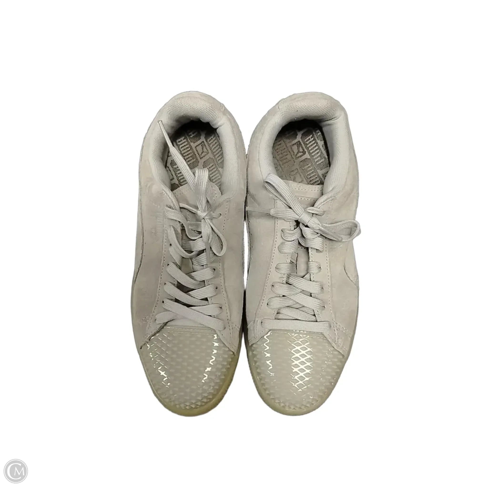 Shoes Sneakers By Puma In Cream, Size: 8.5