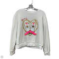 Sweatshirt Crewneck By Main Strip In White, Size: S