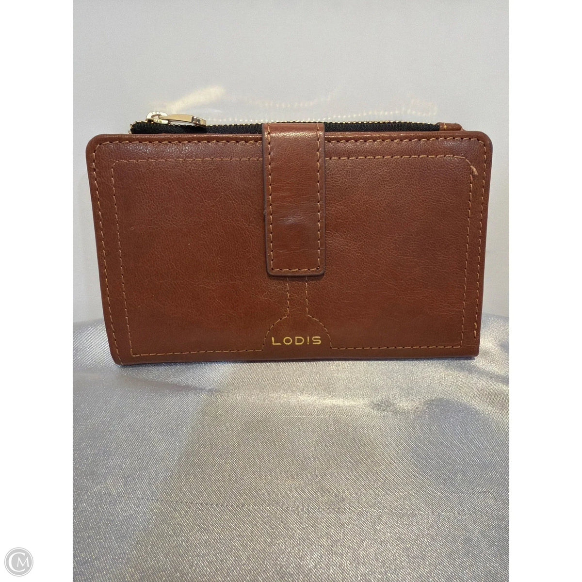 Wallet Leather By Lodis, Size: Medium