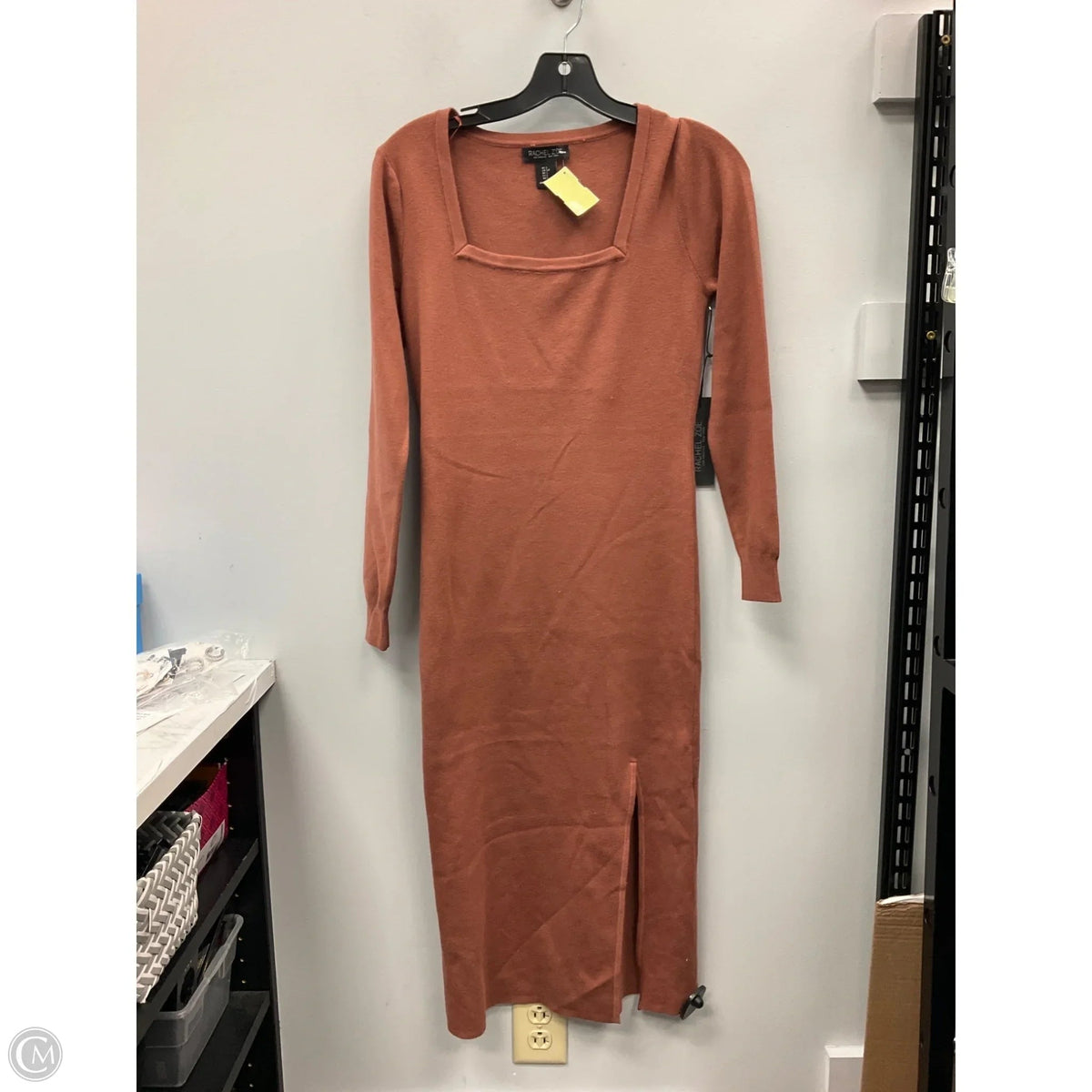 Dress Casual Midi By Rachel Zoe In Brown, Size: S