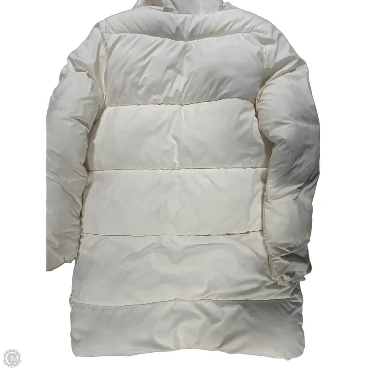 Coat Puffer & Quilted By Abercrombie And Fitch In White, Size: M