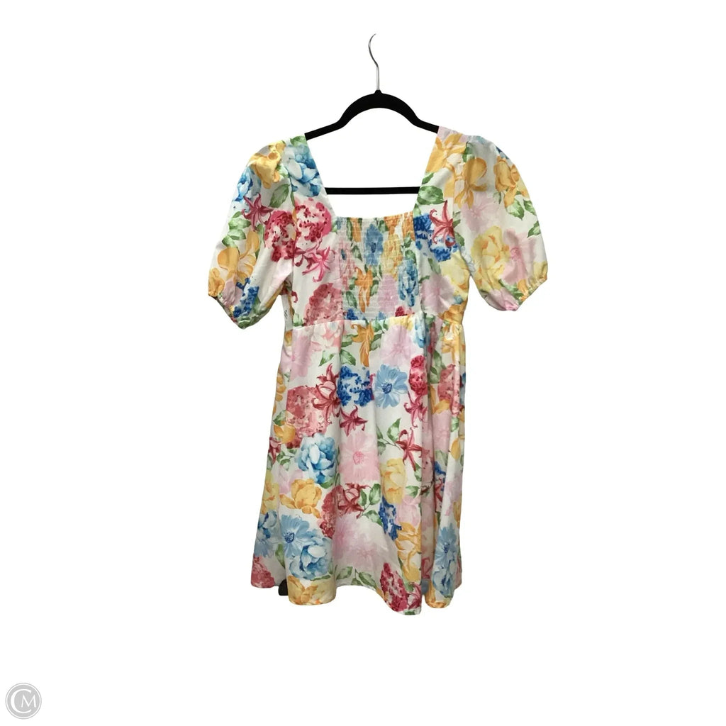 Dress Casual Short By Sunday Up In Floral Print, Size: S