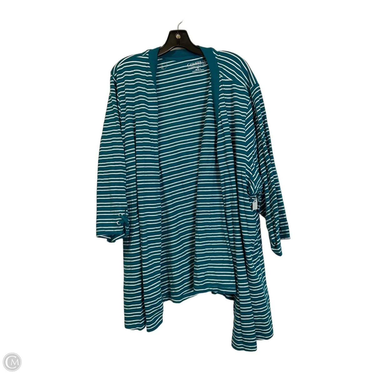 Cardigan By Catherines In Teal, Size: 4x
