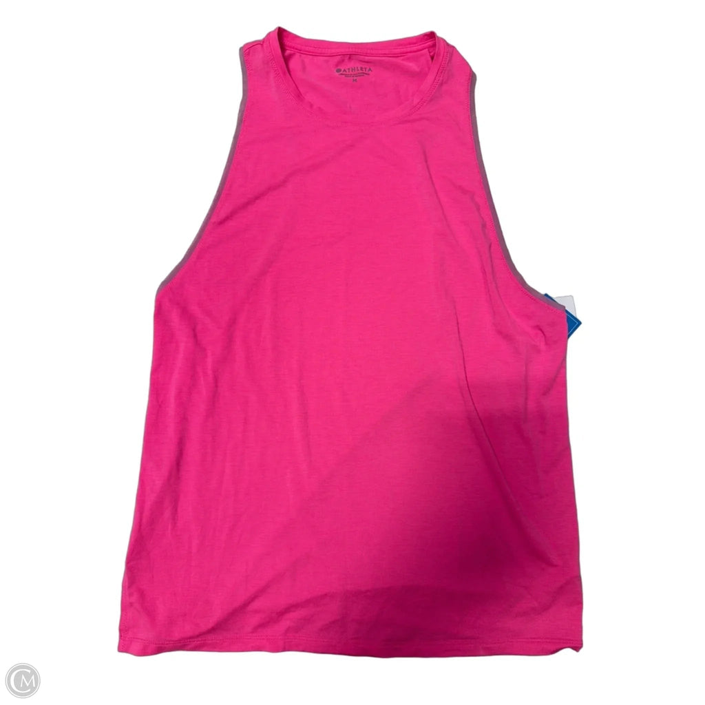 Athletic Tank Top By Athleta In Pink, Size: M