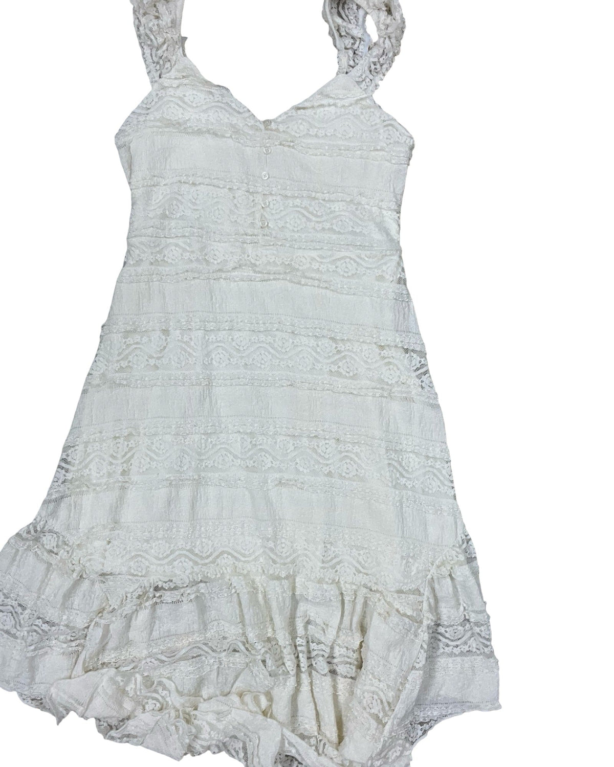 Dress Party Long By Maurices In Cream, Size:L