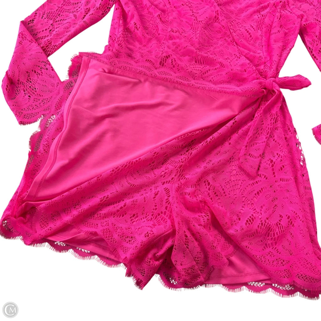 Romper Designer By Lilly Pulitzer In Pink, Size: Xl