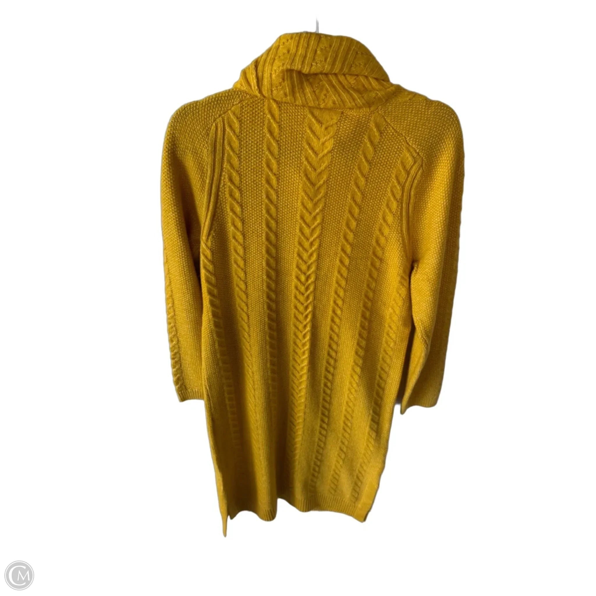 Dress Sweater By Ann Taylor In Yellow, Size: S