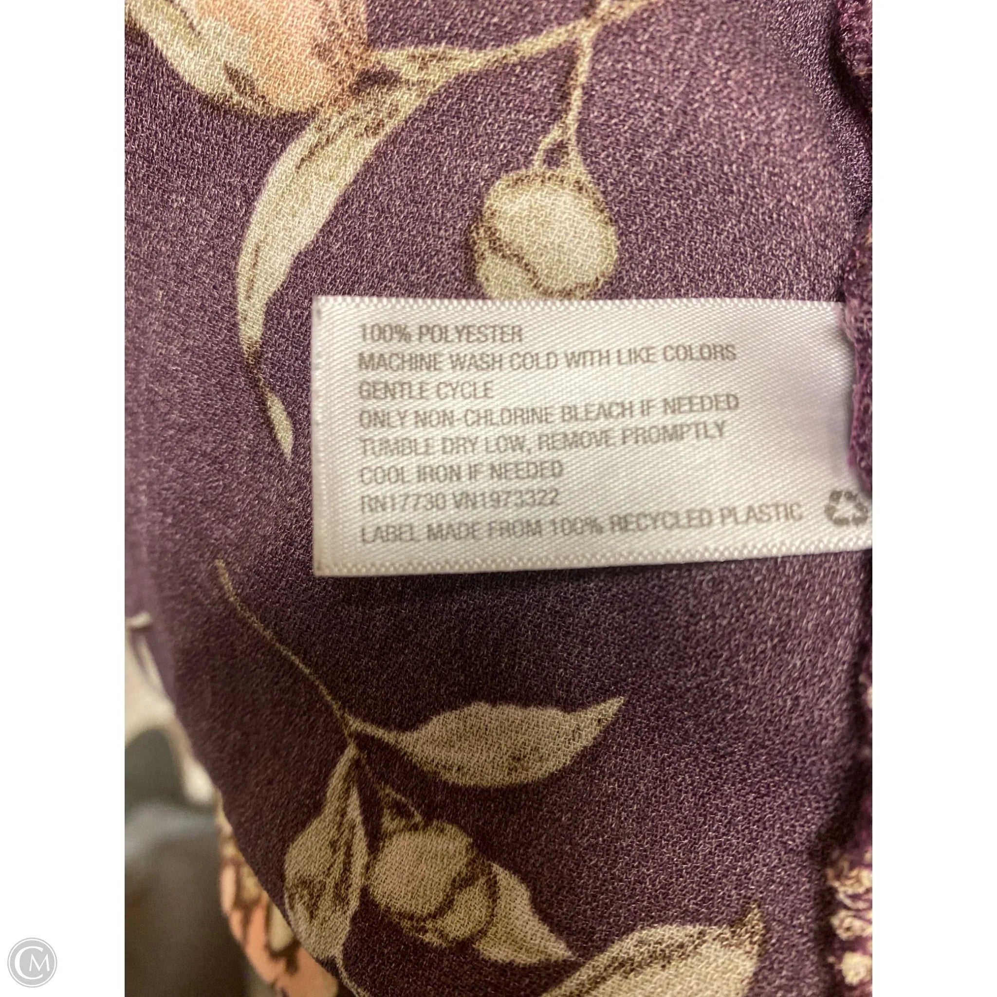 Swimwear Cover-up By Xhilaration In Purple, Size: M