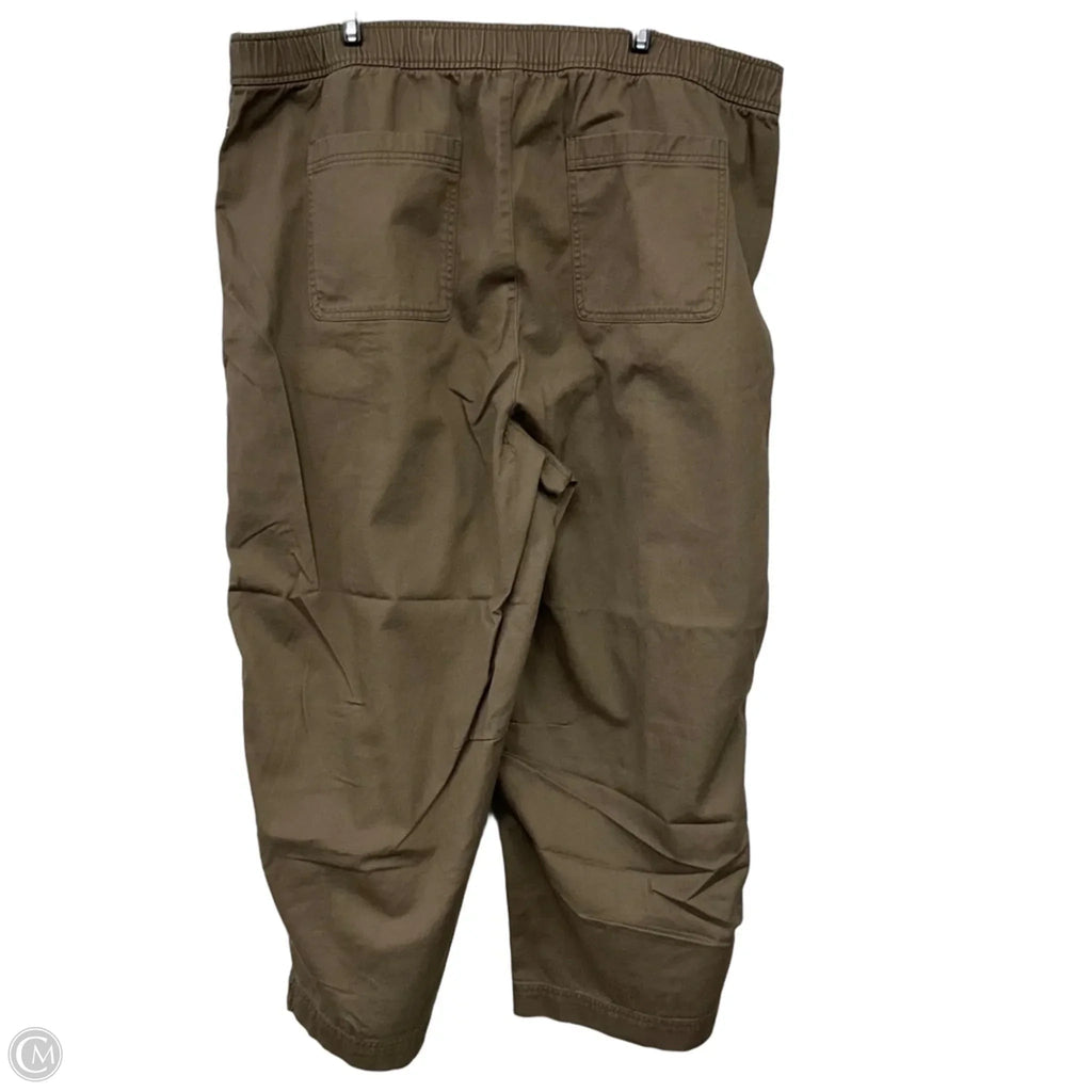 Pants Wide Leg By Old Navy In Green, Size: Xxl