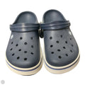 Shoes Flats By Crocs In Blue, Size: 11