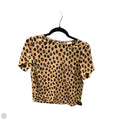 Top Short Sleeve By A New Day In Animal Print, Size: S