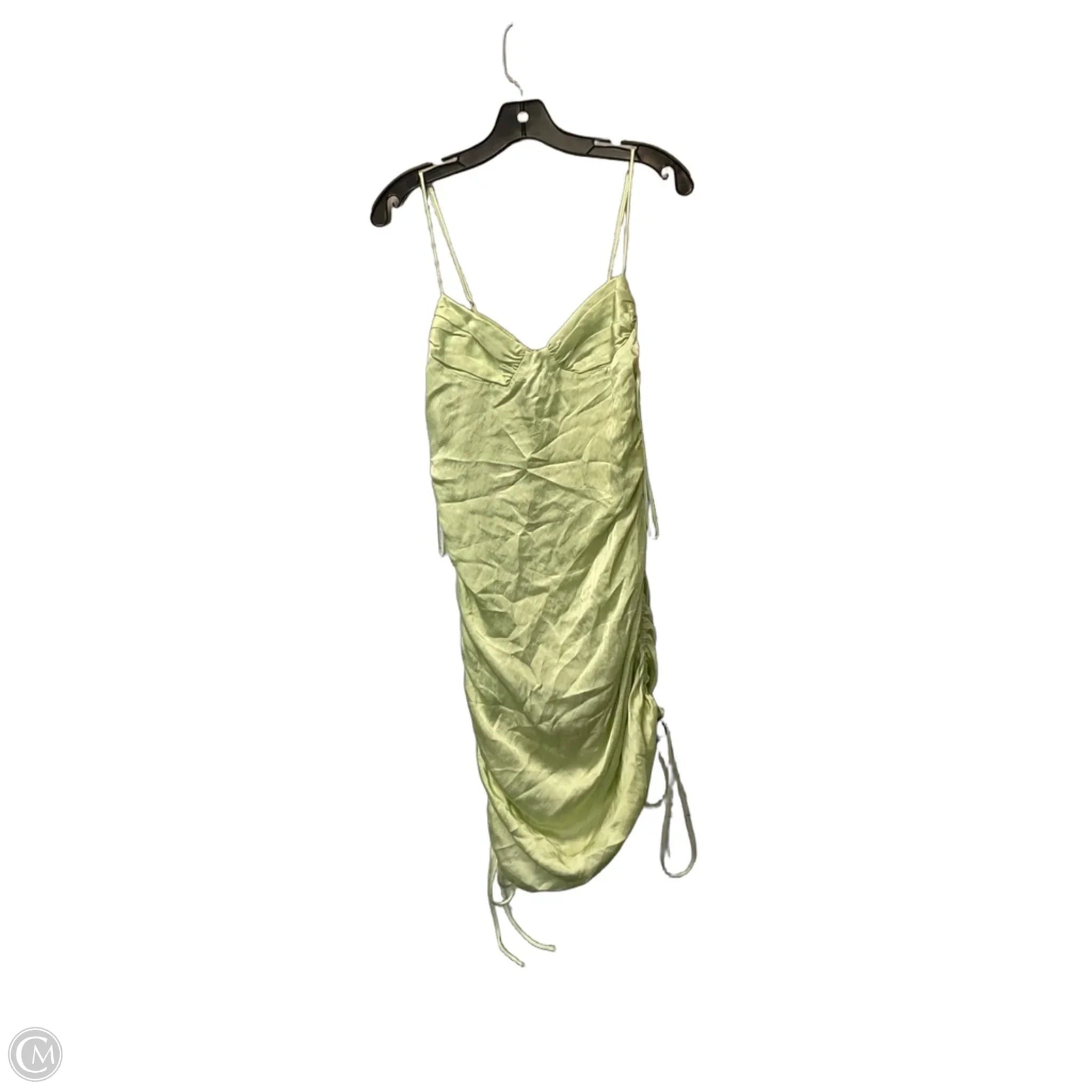 Dress Casual Short By Zara In Green, Size: M