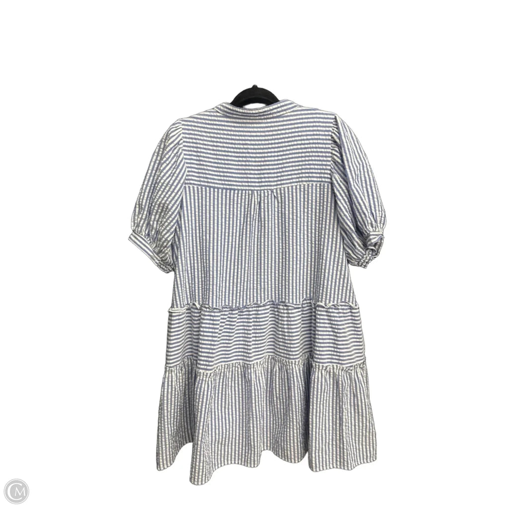 Dress Casual Short By &merci In Blue & White, Size: L