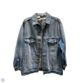 Jacket Denim By Topshop In Blue Denim, Size: Xs