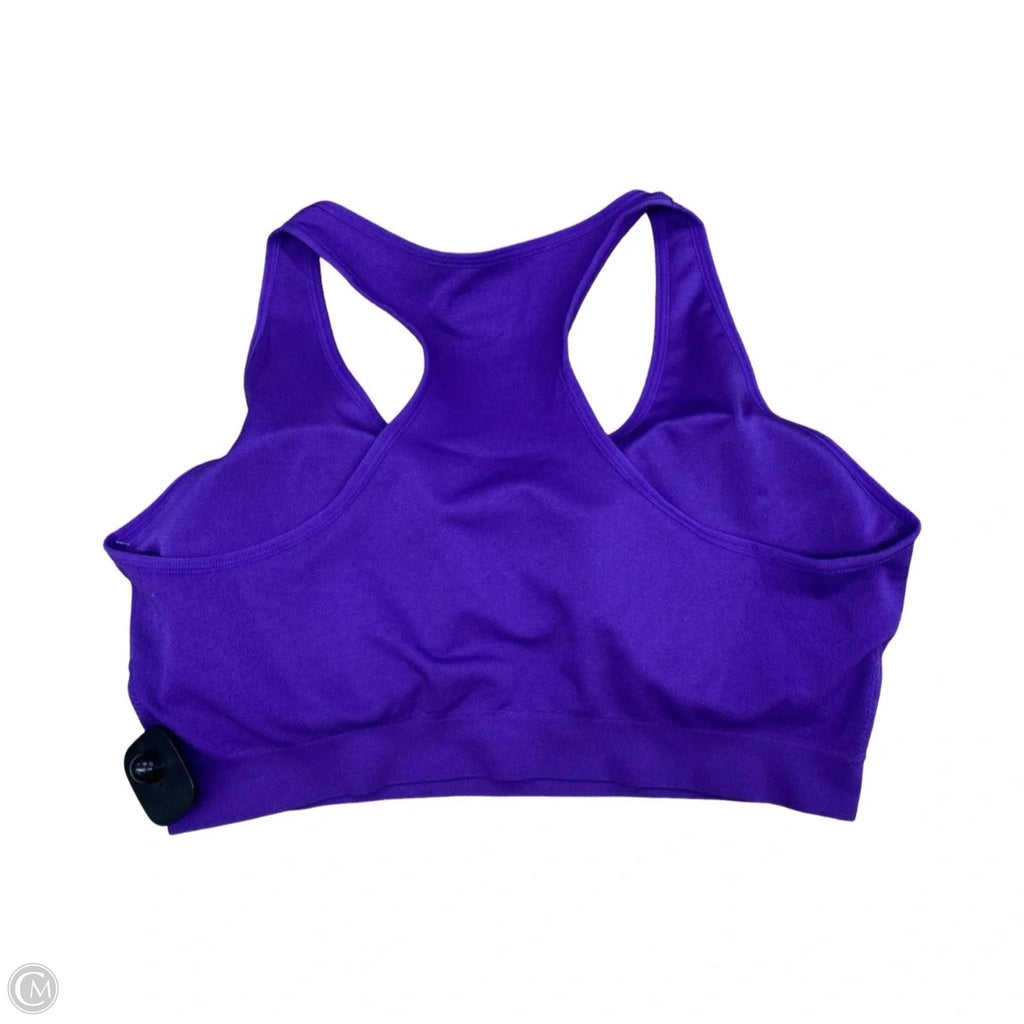 Athletic Bra By 32 Degrees In Purple, Size: Xl