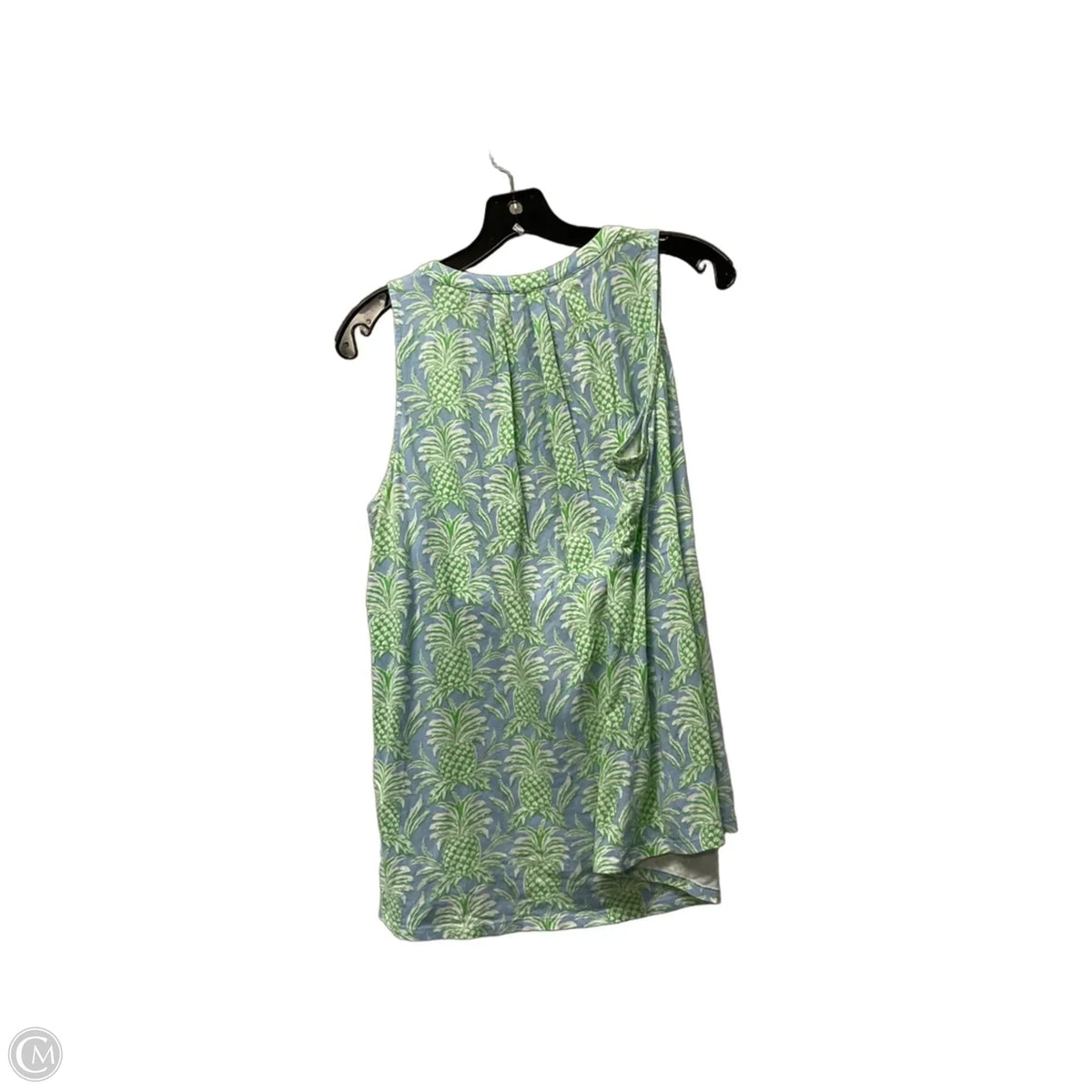 Top Sleeveless By Crown And Ivy In Blue, Size: L