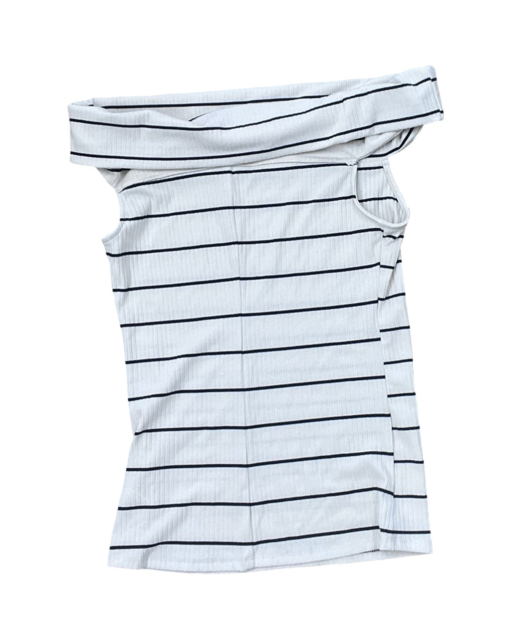Top Sleeveless By A New Day In Blue & Cream, Size:S