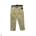 Capris By Not Your Daughters Jeans In Yellow, Size: 4