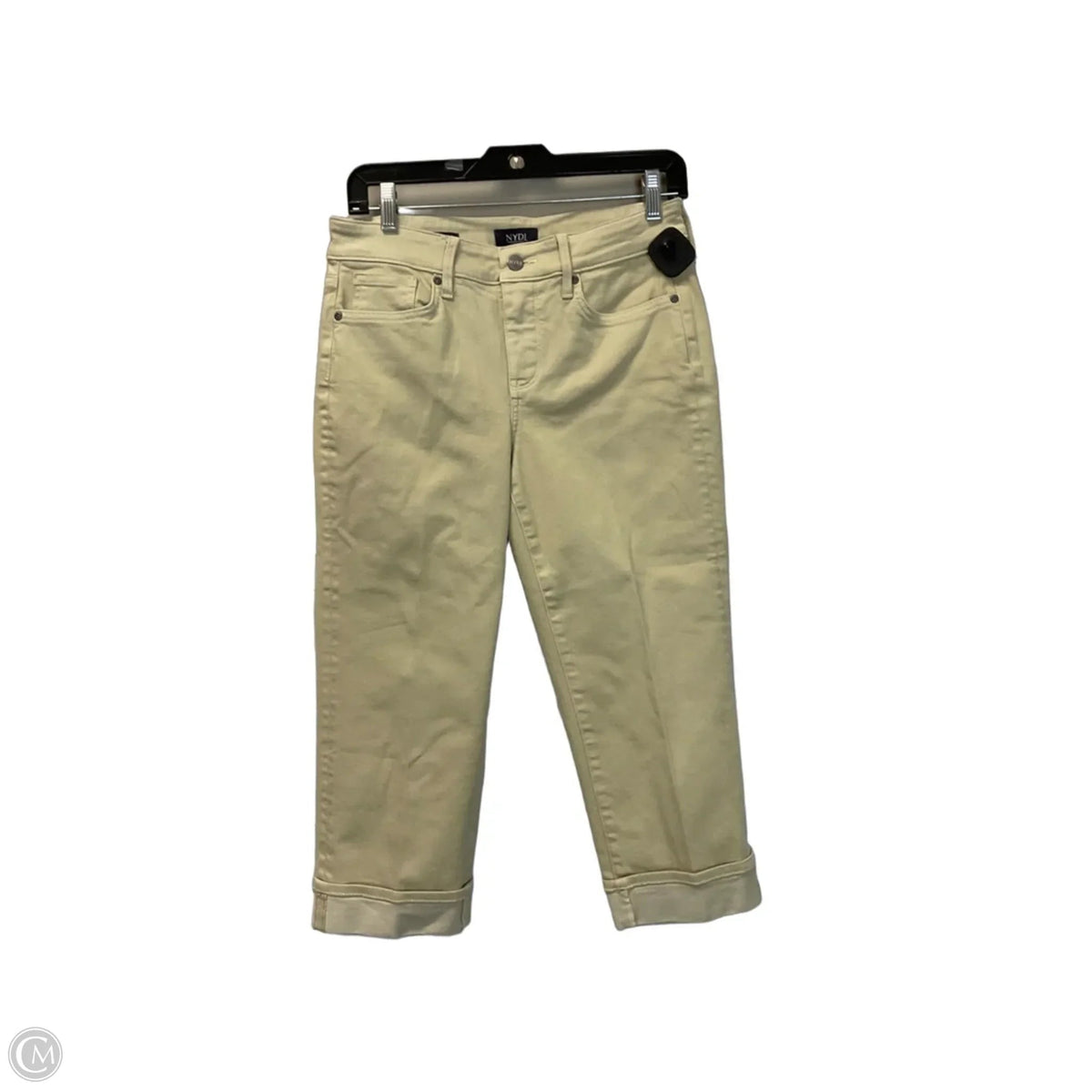 Capris By Not Your Daughters Jeans In Yellow, Size: 4