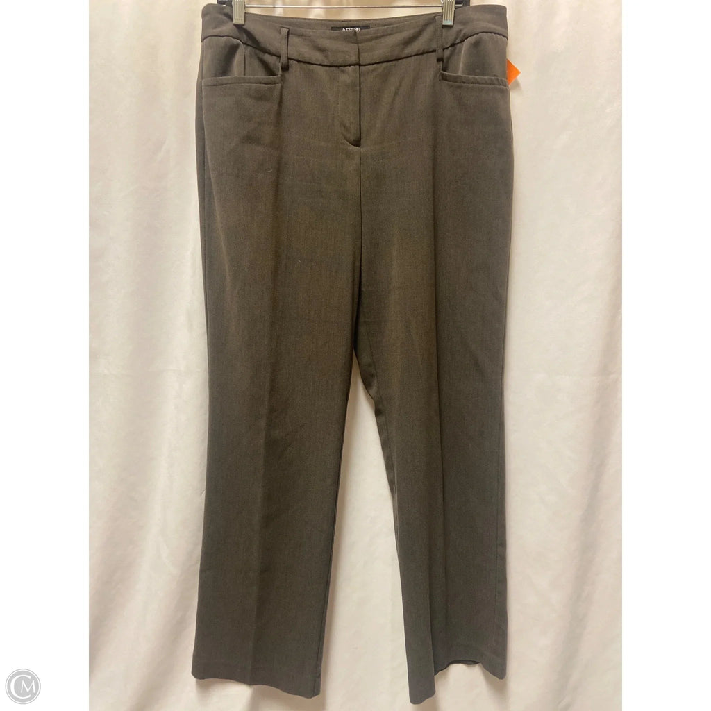 Pants Dress By Apt 9 In Brown, Size: 12