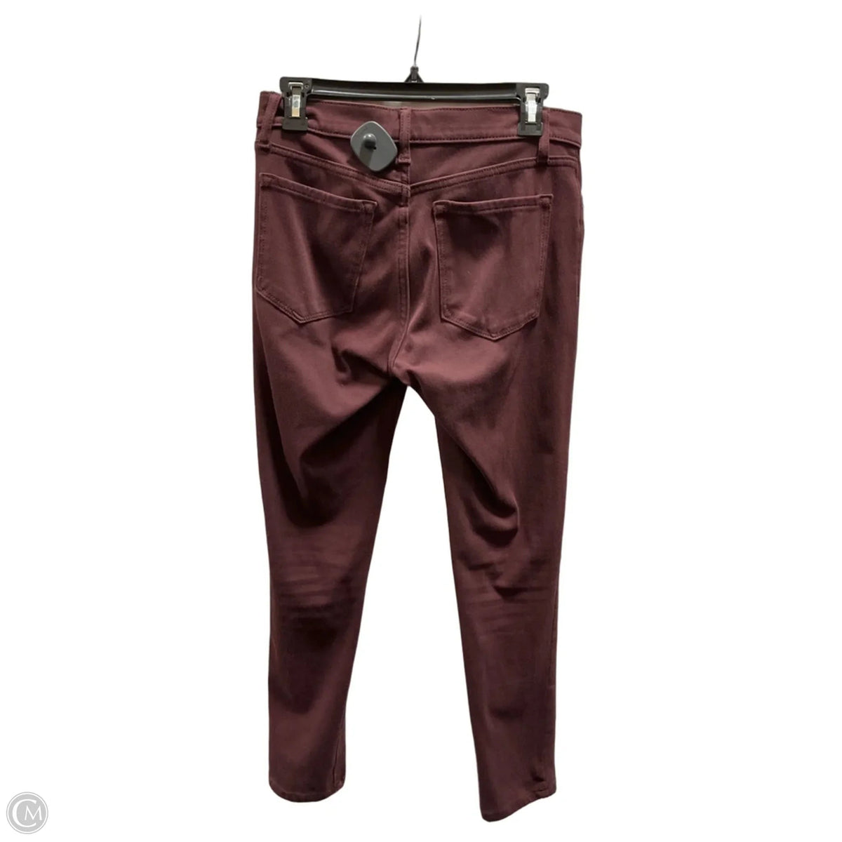 Pants Leggings By Banana Republic In Maroon, Size: 4
