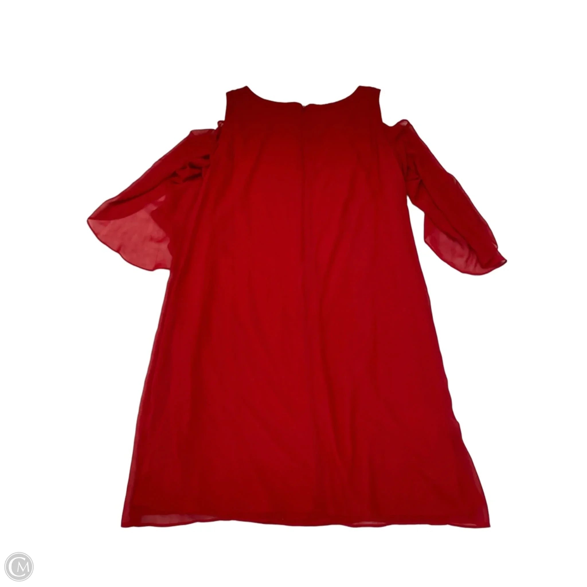 Dress Casual Short By Msk In Red, Size: 14
