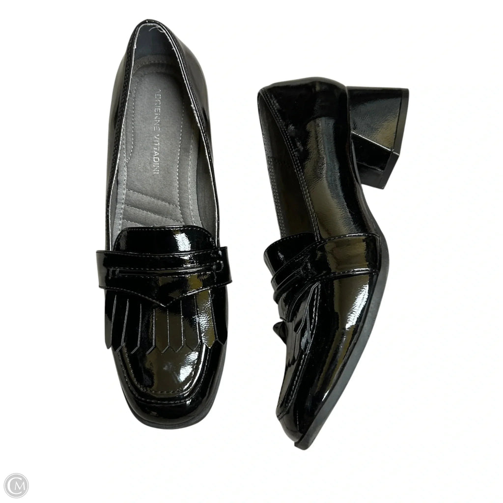 Shoes Heels Block By Adrienne Vittadini In Black, Size: 9