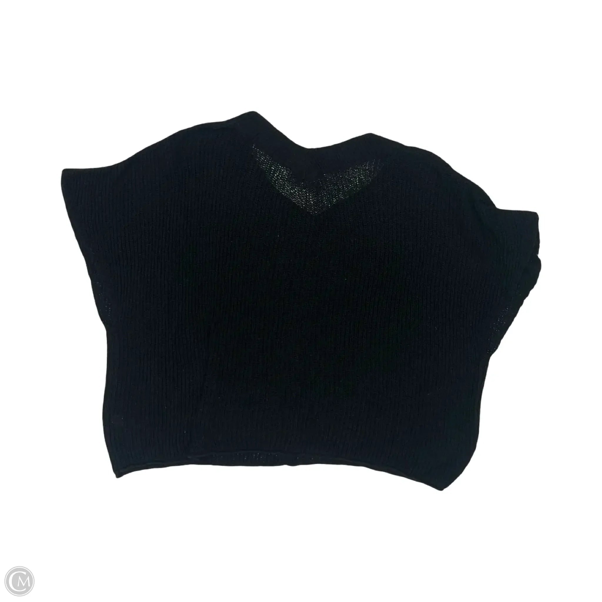 Vest Sweater By Zenana In Black, Size: Xl