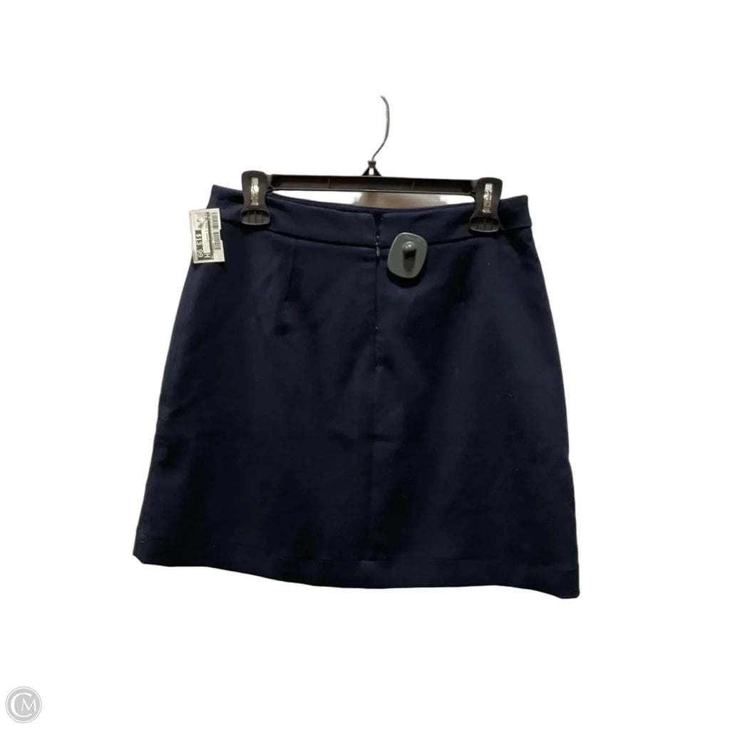 Skirt Mini & Short By Loft In Navy, Size: 6p