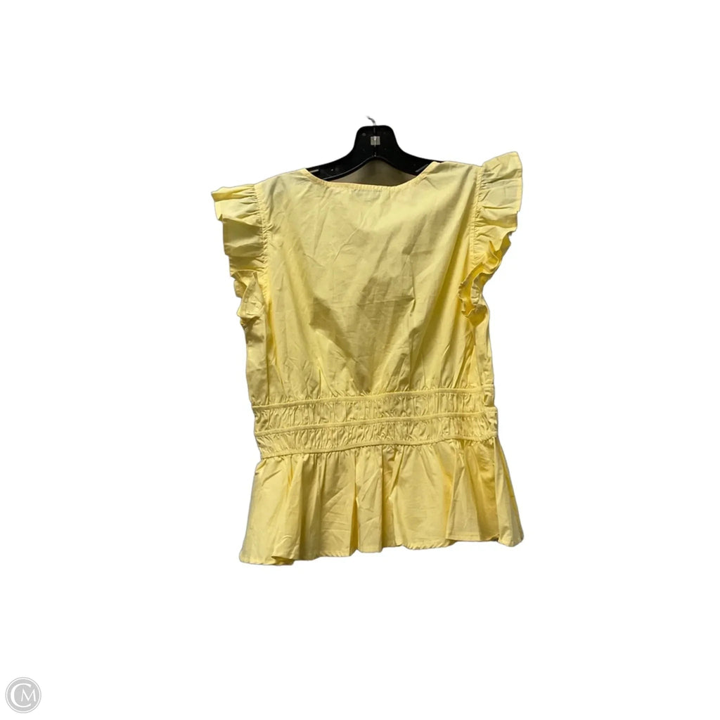 Top Sleeveless By She + Sky In Yellow, Size: M
