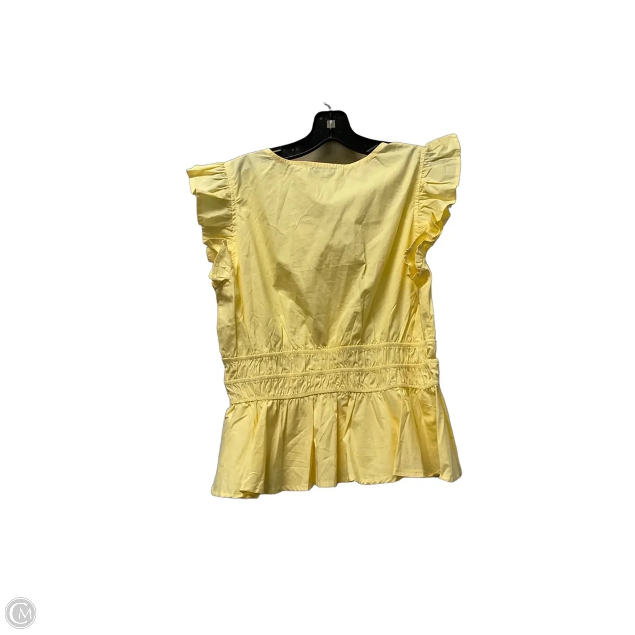 Top Sleeveless By She + Sky In Yellow, Size: M