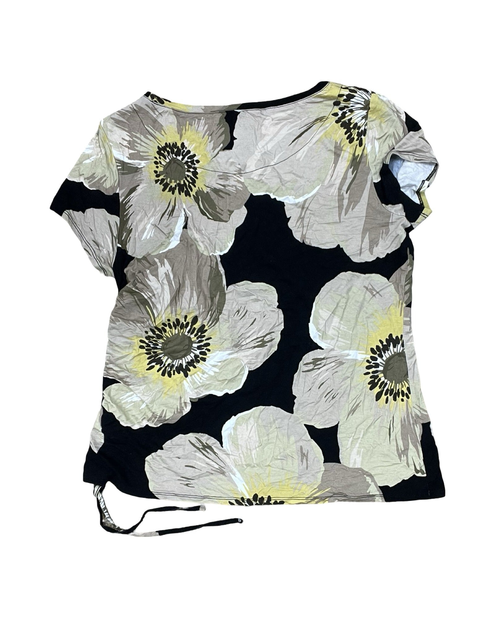 Top Ss By Ruby Rd In Black & Cream, Size:L