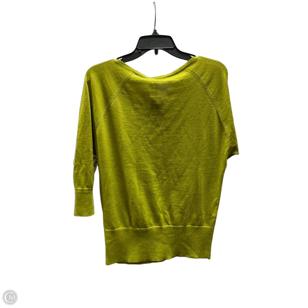 Top 3/4 Sleeve By Loft In Green, Size: M